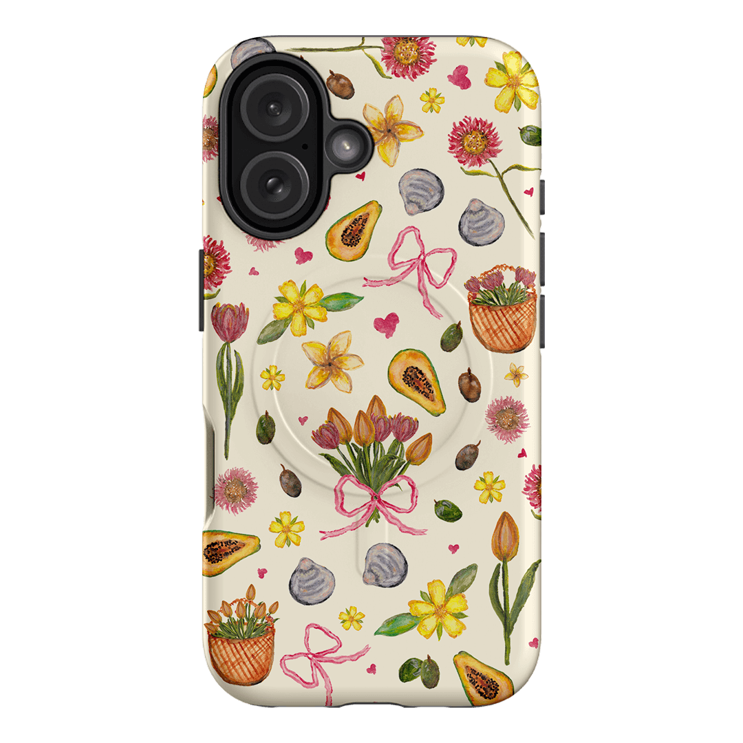 Bouquets & Bows Printed Phone Cases iPhone 16 / Armoured MagSafe by BG. Studio - The Dairy