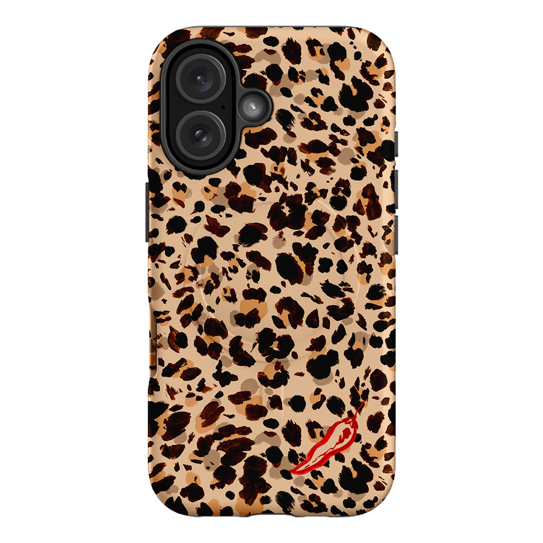 Chilli Leopard Printed Phone Cases iPhone 16 / Armoured MagSafe by Charlie Taylor - The Dairy