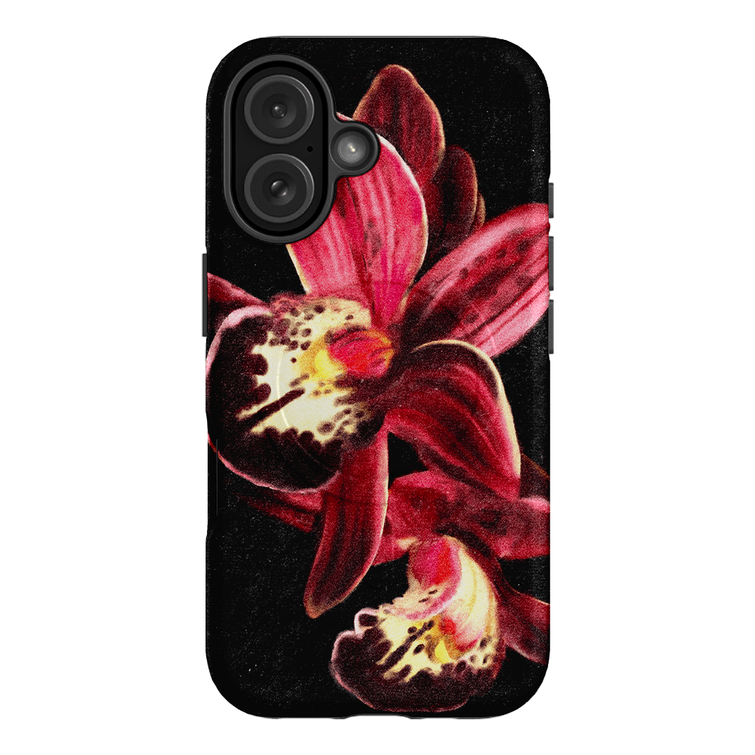 Deep Orchid Printed Phone Cases iPhone 16 / Armoured MagSafe by Sally Hungerford - The Dairy