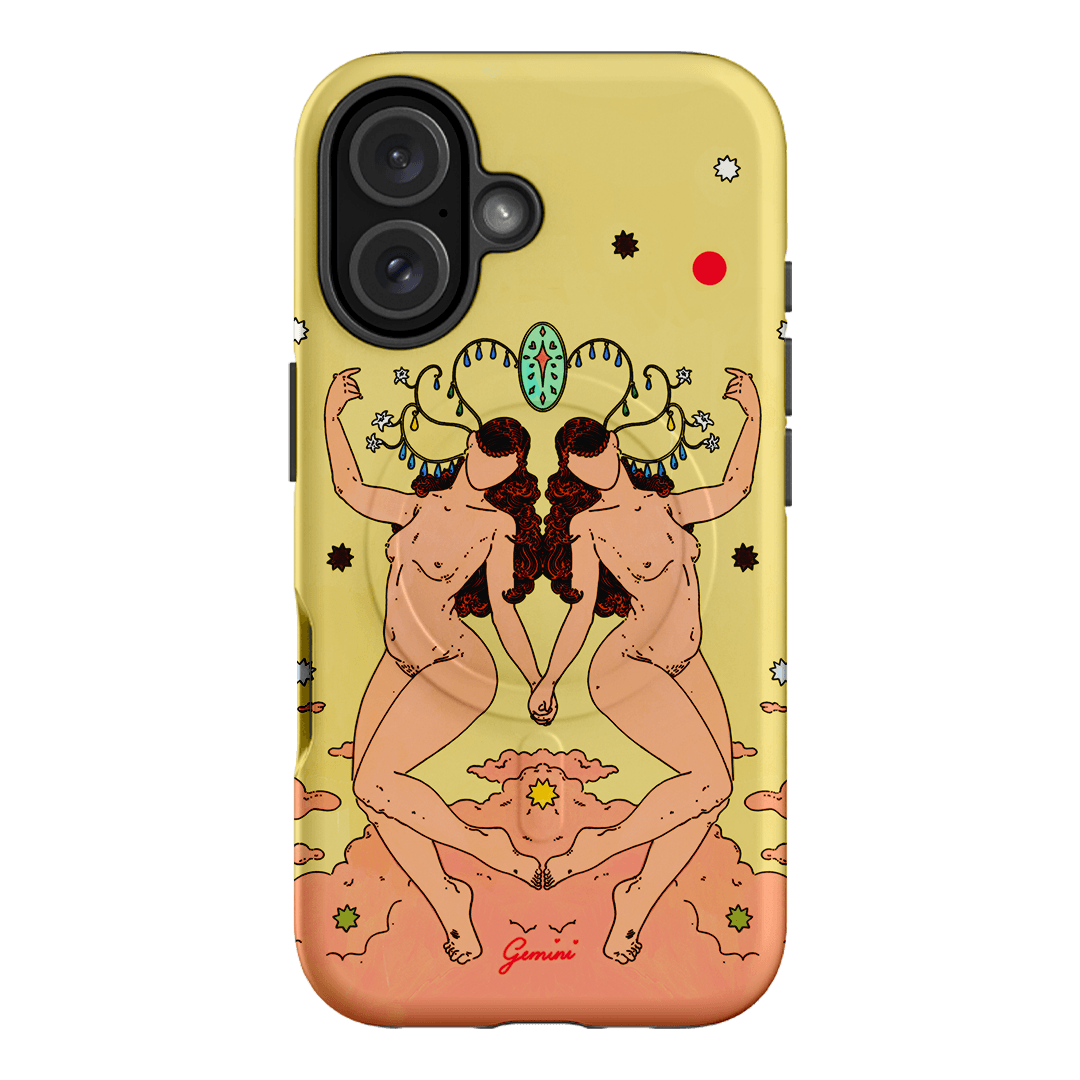 Gemini Season Printed Phone Cases iPhone 16 / Armoured MagSafe by Easty Beasty - The Dairy