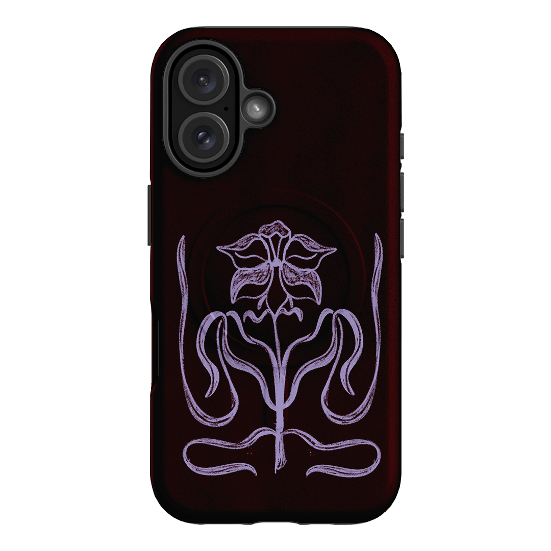 Growth Burgundy Printed Phone Cases by The Dairy - The Dairy