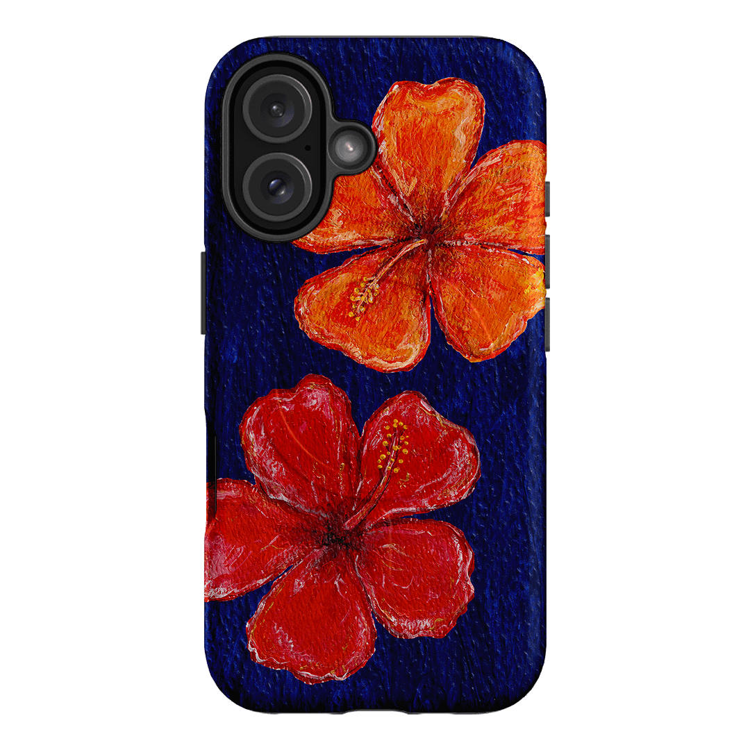 Hibiscus Flower Deep Blue