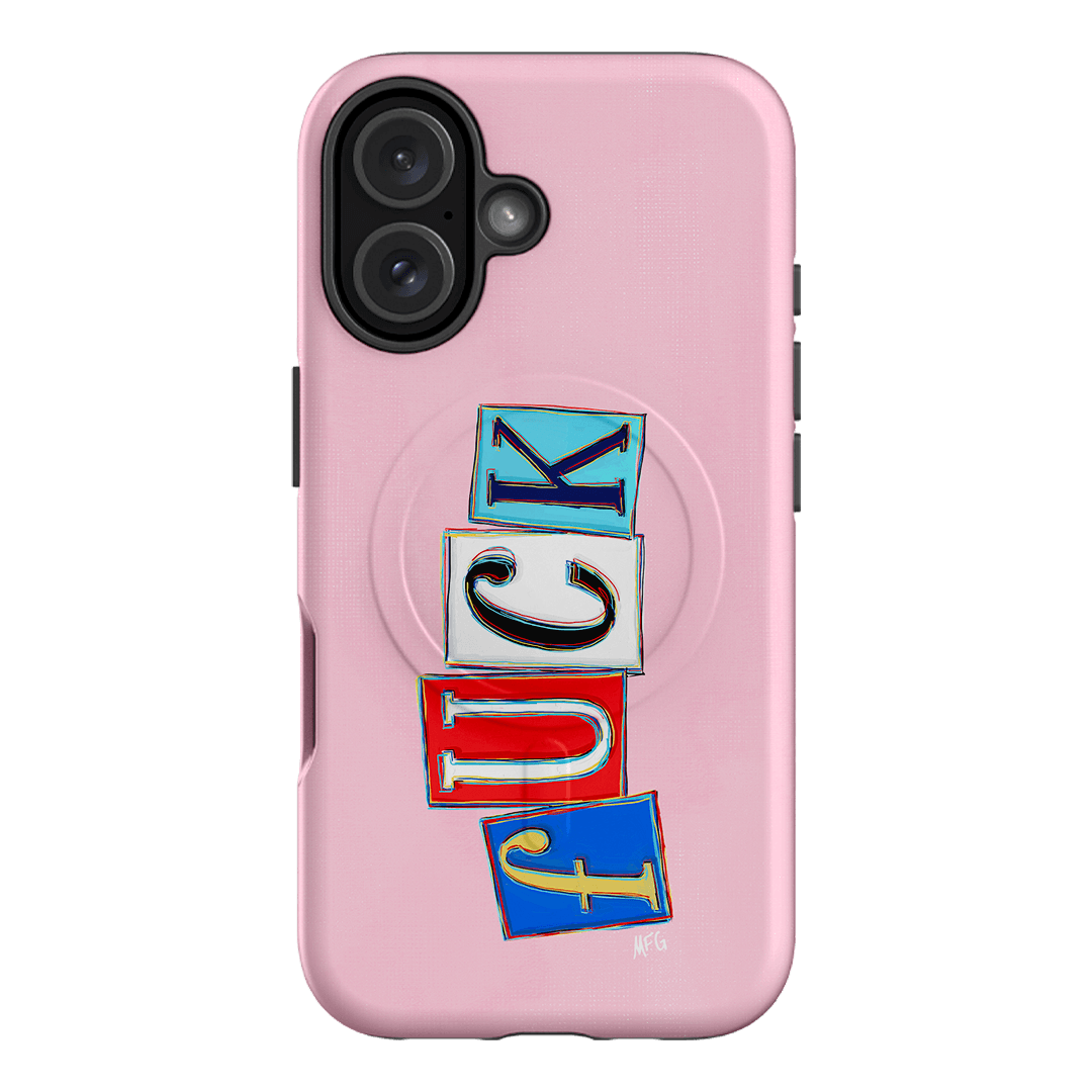 Lil Fcks Pink Printed Phone Cases iPhone 16 / Armoured MagSafe by Margarbs Art - The Dairy