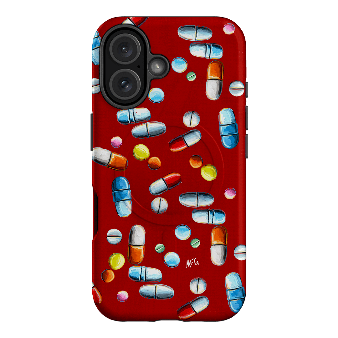 Lil Pills Printed Phone Cases iPhone 16 / Armoured MagSafe by Margarbs Art - The Dairy