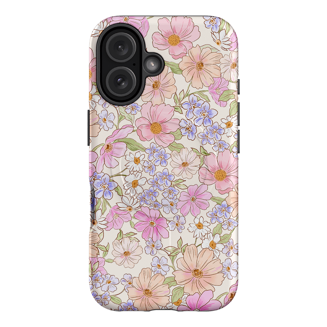 Lillia Flower Printed Phone Cases iPhone 16 / Armoured MagSafe by Oak Meadow - The Dairy