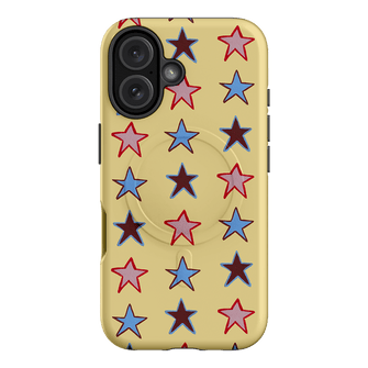 Lucky Stars Butter Printed Phone Cases iPhone 16 / Armoured MagSafe by BG. Studio - The Dairy