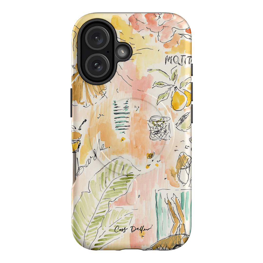 Mojito Printed Phone Cases iPhone 16 / Armoured MagSafe by Cass Deller - The Dairy