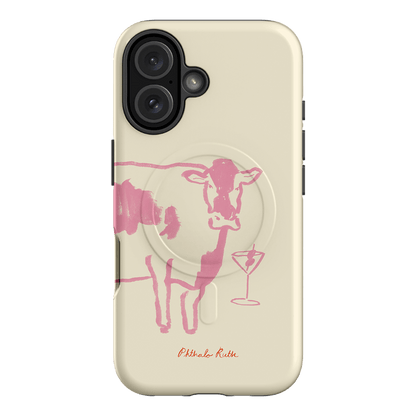 Mootini Pink Printed Phone Cases by Phthalo Ruth - The Dairy