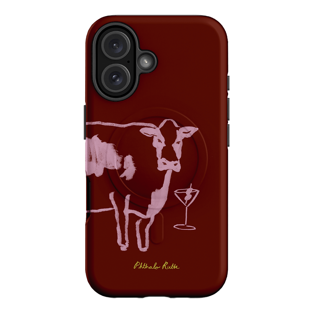Mootini Berry Printed Phone Cases iPhone 16 / Armoured MagSafe by Phthalo Ruth - The Dairy