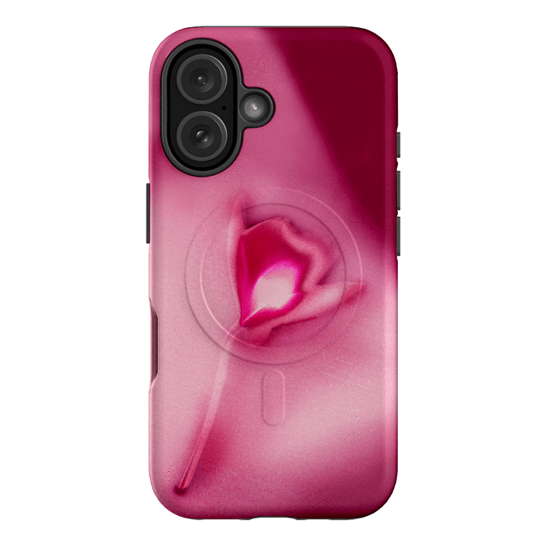 Orchid Lumen Printed Phone Cases iPhone 16 / Armoured MagSafe by Sally Hungerford - The Dairy