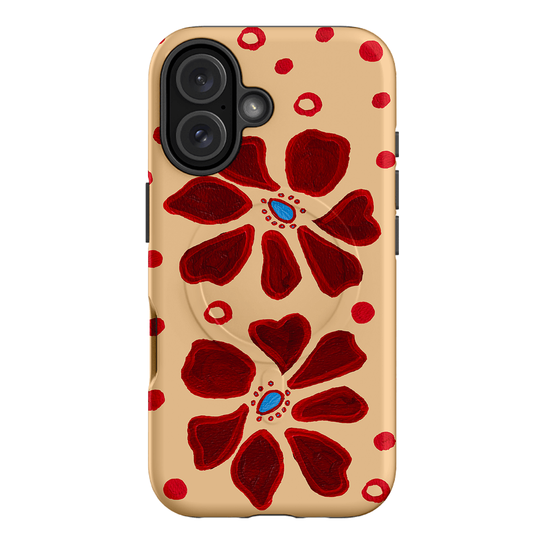 Painted Petal Sorbet Printed Phone Cases iPhone 16 / Armoured MagSafe by BG. Studio - The Dairy