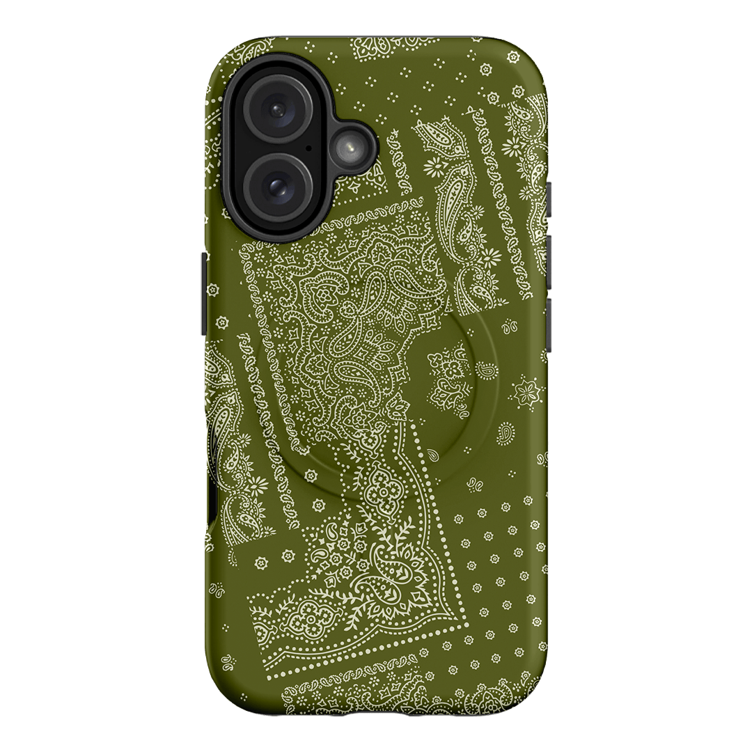 Paisley Fern Printed Phone Cases iPhone 16 / Armoured MagSafe by The Dairy - The Dairy