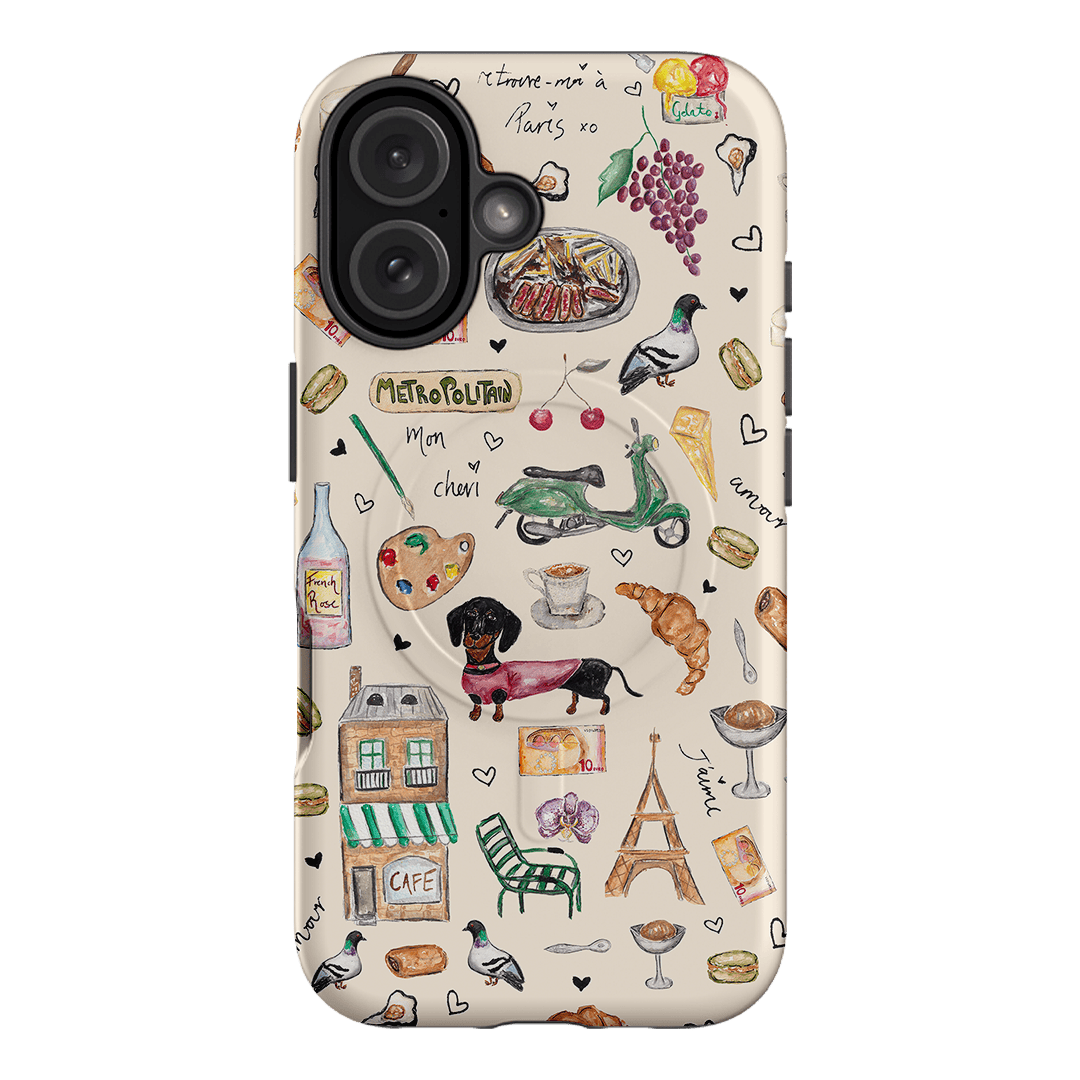 Parisian Daydream Printed Phone Cases iPhone 16 / Armoured MagSafe by BG. Studio - The Dairy