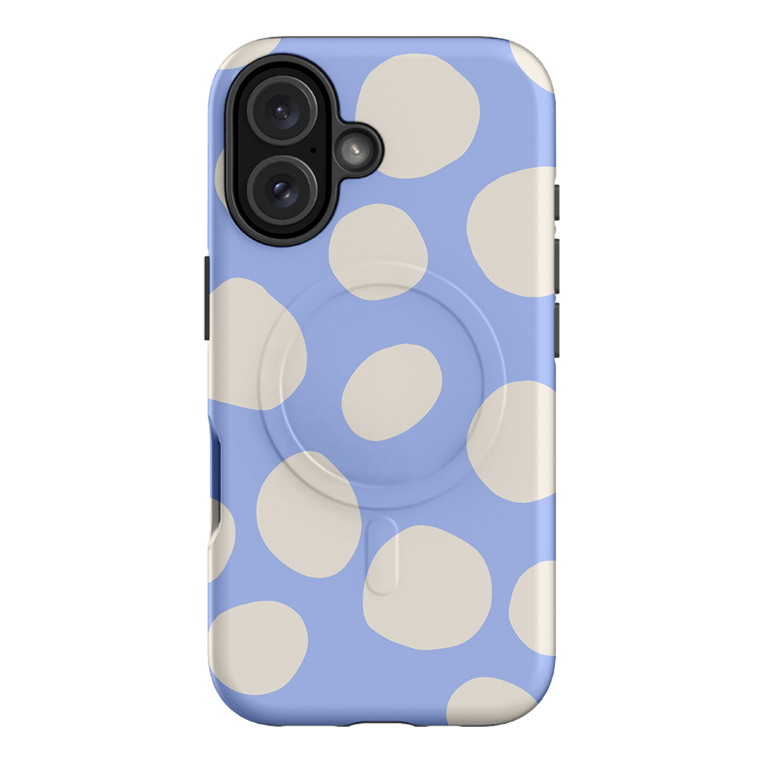 Pebbles Periwinkle Salt Printed Phone Cases iPhone 16 / Armoured MagSafe by Veronica Tucker - The Dairy