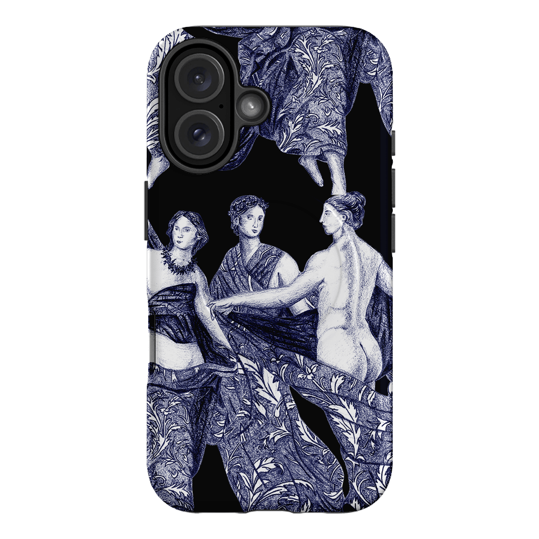 Renaissance Flora Printed Phone Cases iPhone 16 / Armoured MagSafe by Desmond & Dempsey - The Dairy