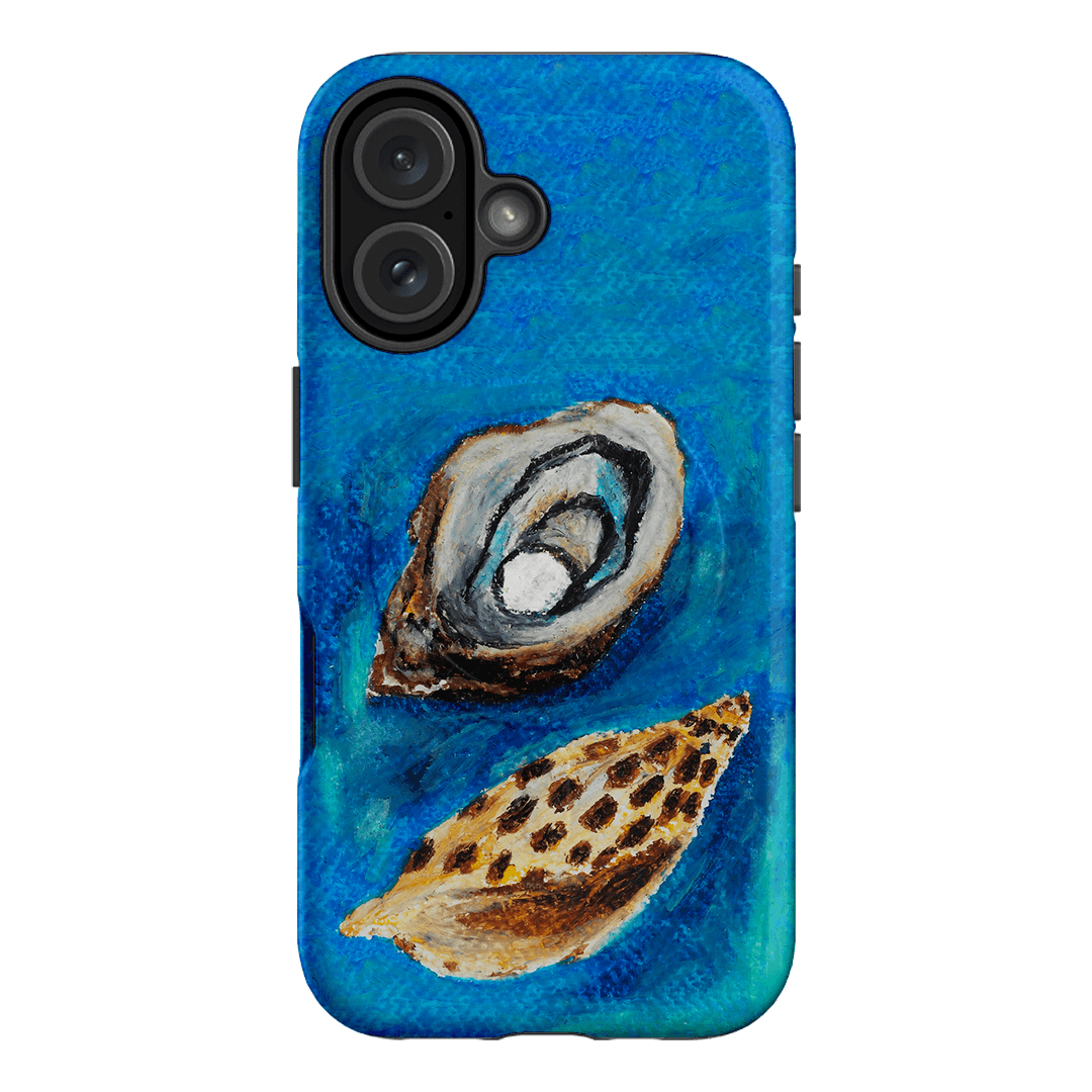 Sea Shells Printed Phone Cases iPhone 16 / Armoured MagSafe by Lisa Hu - The Dairy