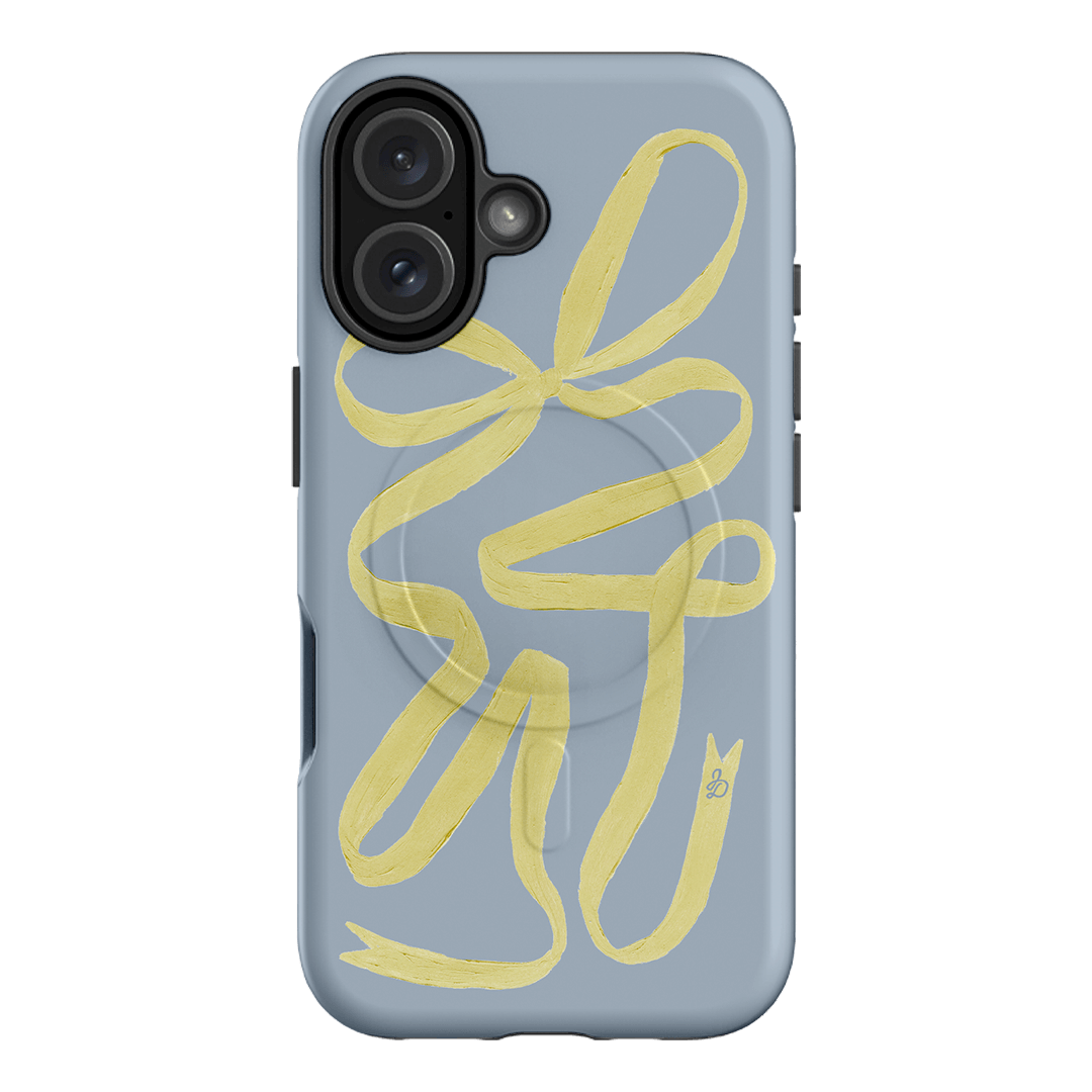 Sorbet Ribbon Printed Phone Cases iPhone 16 / Armoured MagSafe by Jasmine Dowling - The Dairy