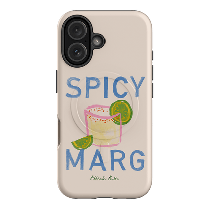Spicy Marg Printed Phone Cases iPhone 16 / Armoured MagSafe by Phthalo Ruth - The Dairy