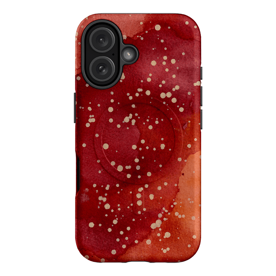 Spotty Rust Printed Phone Cases iPhone 16 / Armoured MagSafe by The Dairy - The Dairy
