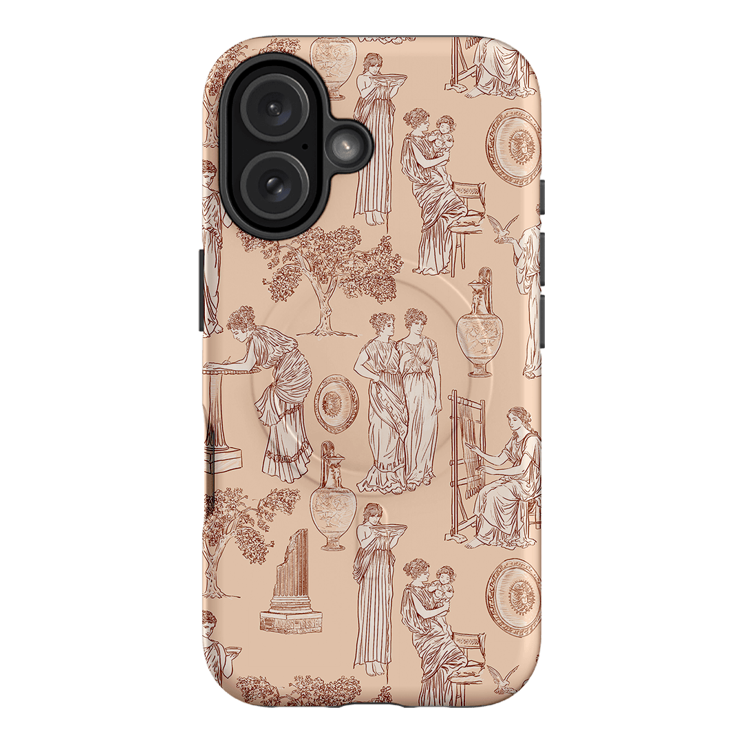 Symposium Rosewater Printed Phone Cases iPhone 16 / Armoured MagSafe by Veronica Tucker - The Dairy
