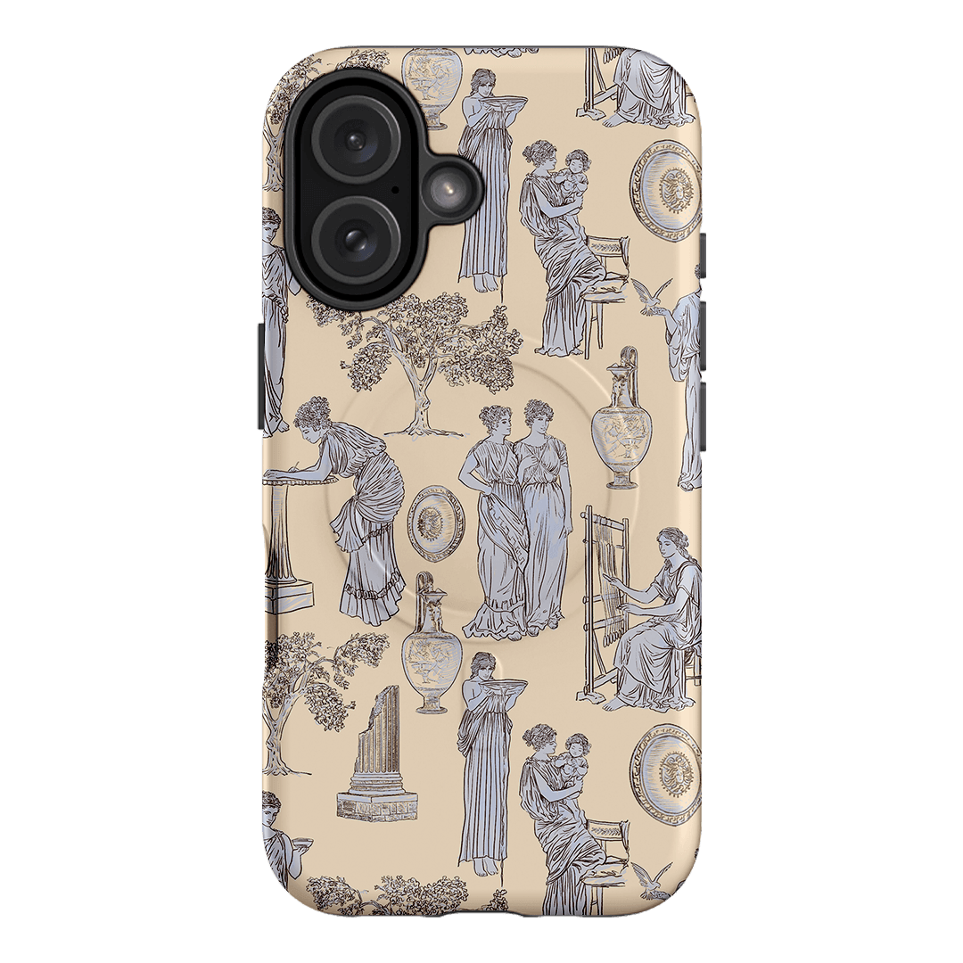 Symposium Alabaster Printed Phone Cases iPhone 16 / Armoured MagSafe by Veronica Tucker - The Dairy