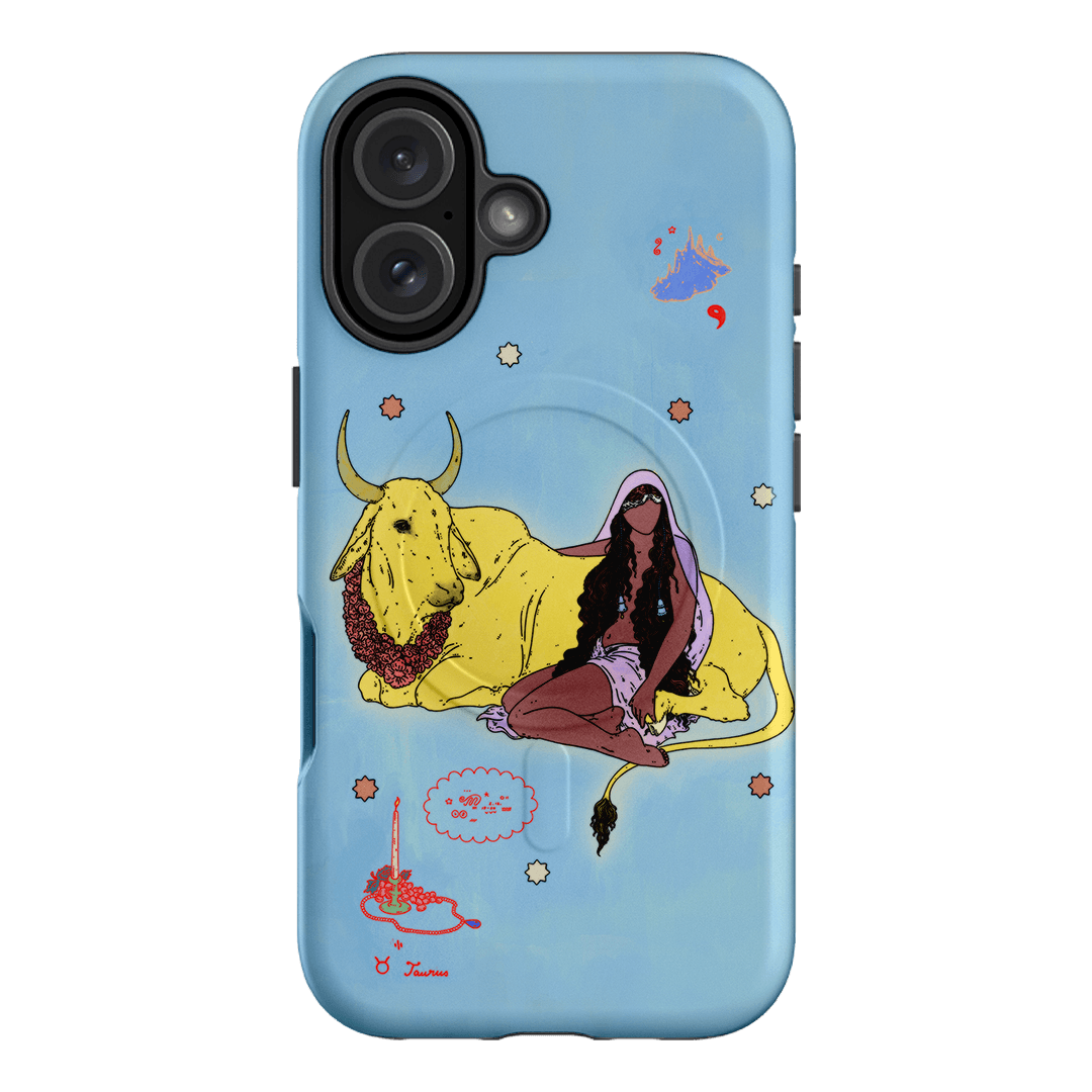 Taurus Season Printed Phone Cases iPhone 16 / Armoured MagSafe by Easty Beasty - The Dairy