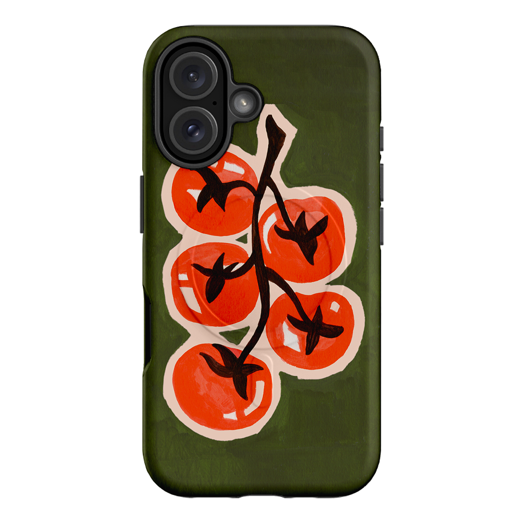 Tomatoes Printed Phone Cases iPhone 16 / Armoured MagSafe by Studio Bon - The Dairy