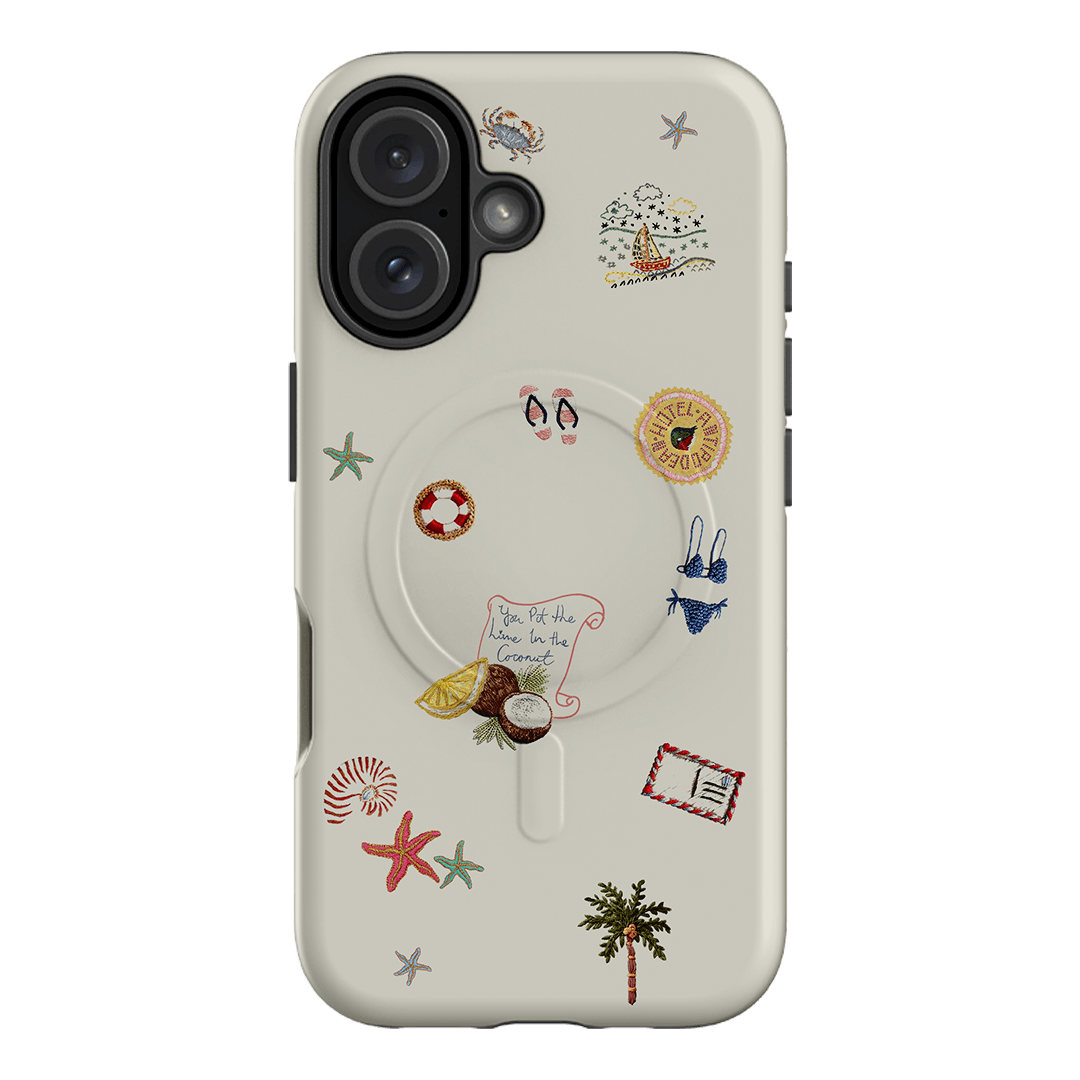 Vacay All Day Cream Printed Phone Cases by Antipodean - The Dairy