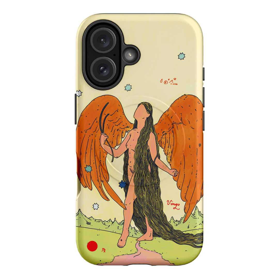 Virgo Season Printed Phone Cases iPhone 16 / Armoured MagSafe by Easty Beasty - The Dairy