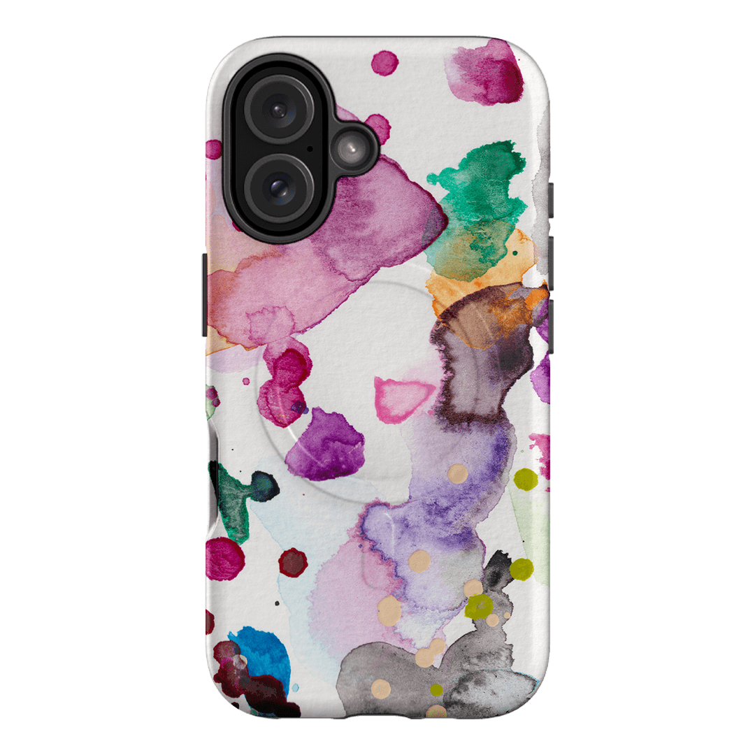 Watercolour Palette Printed Phone Cases iPhone 16 / Armoured MagSafe by The Dairy - The Dairy