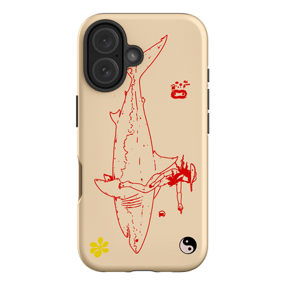 1800-Busy-Rn in Cream Printed Phone Cases iPhone 16 / Armoured by Easty Beasty - The Dairy