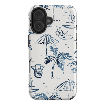 Balmy Blue Printed Phone Cases iPhone 16 / Armoured by Cass Deller - The Dairy