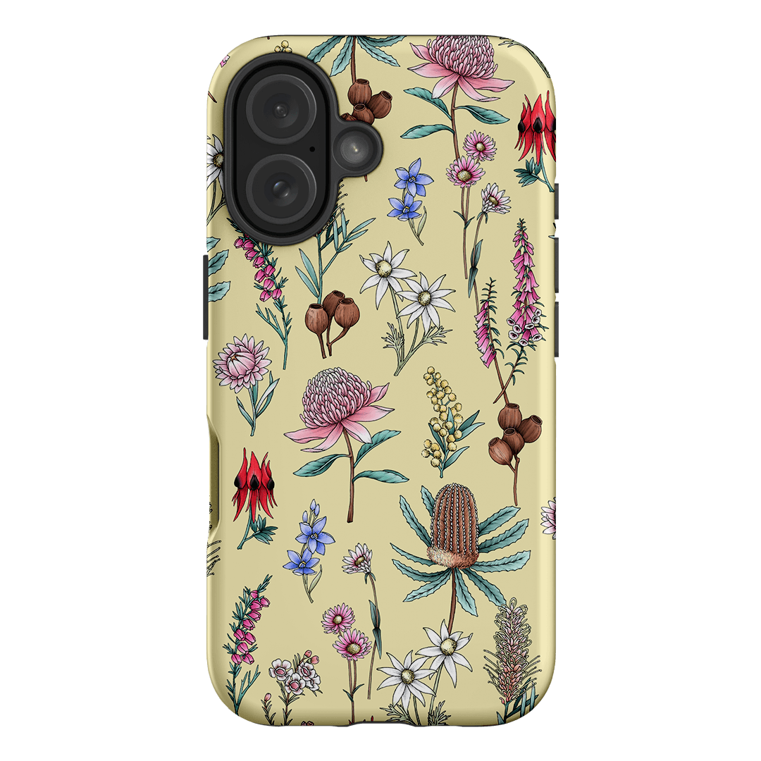 Banksia Butter Printed Phone Cases iPhone 16 / Armoured by Typoflora - The Dairy