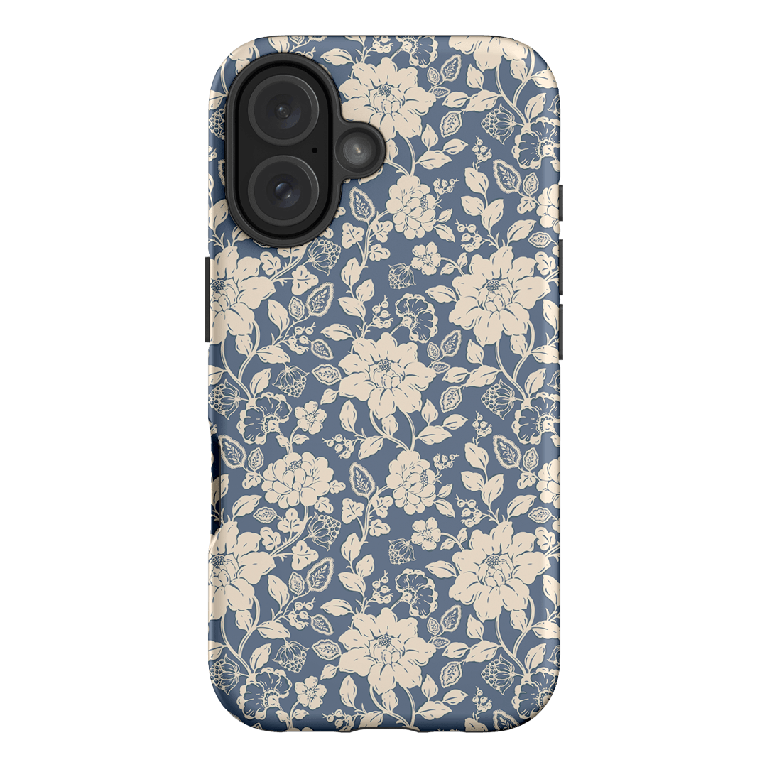 Blue Garden Printed Phone Cases iPhone 16 / Armoured by Kasiags Art - The Dairy