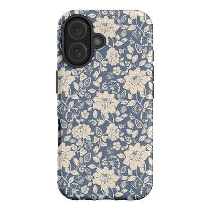 Blue Garden Printed Phone Cases iPhone 16 / Armoured by Kasiags Art - The Dairy
