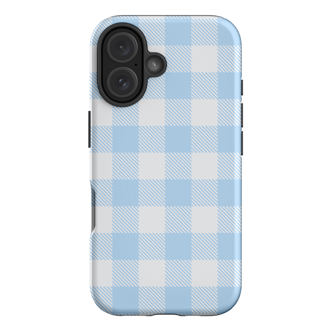 Cloud Plaid Printed Phone Cases iPhone 16 / Armoured by The Dairy - The Dairy