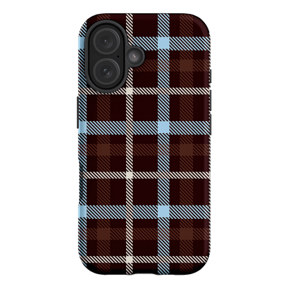 Coco Plaid Printed Phone Cases iPhone 16 / Armoured by The Dairy - The Dairy