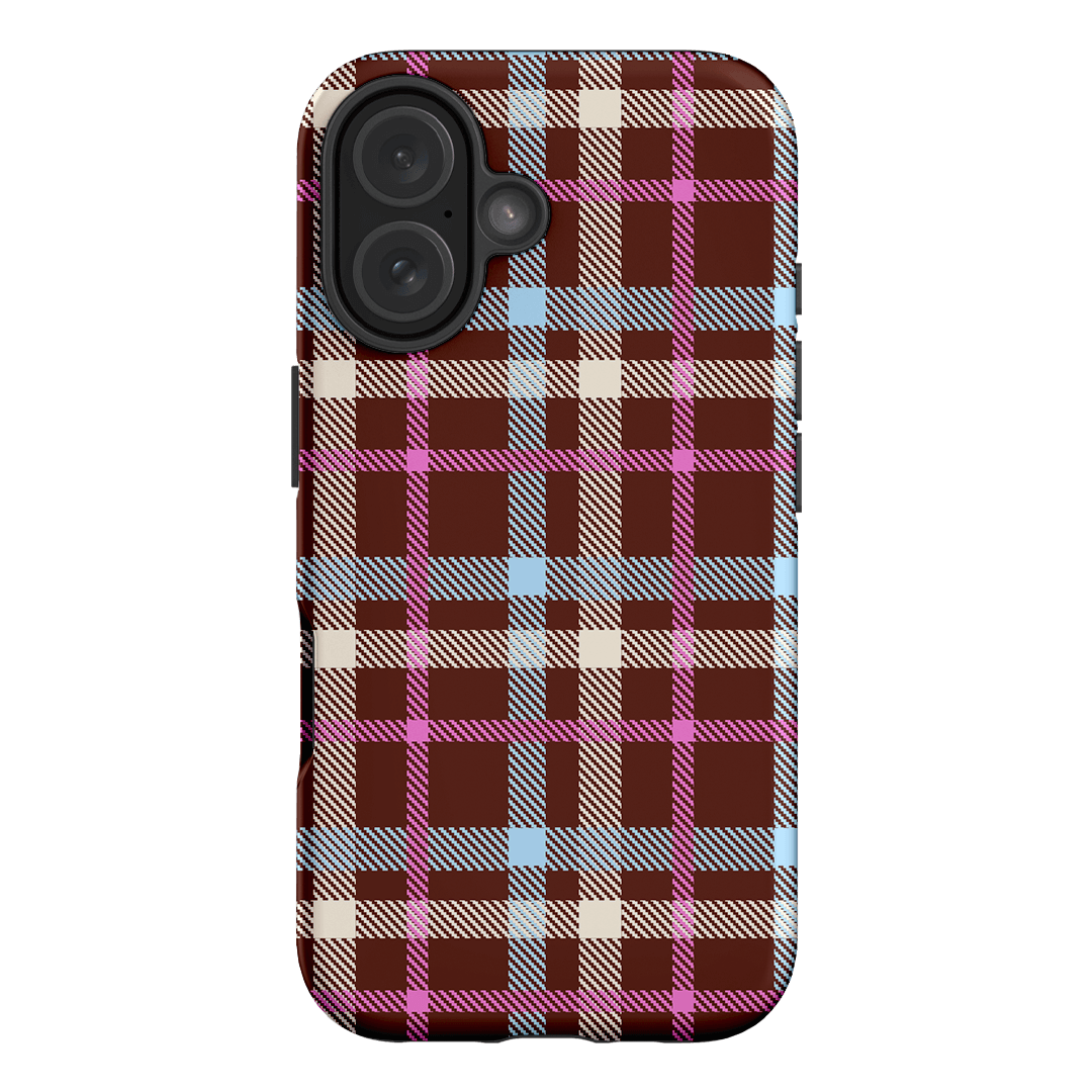 Confetti Plaid Printed Phone Cases iPhone 16 / Armoured by The Dairy - The Dairy
