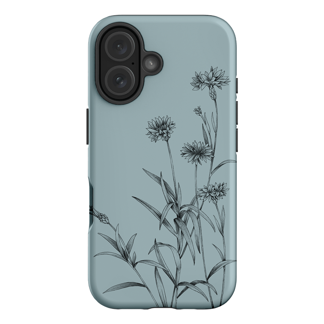 Cornflowers Study Printed Phone Cases iPhone 16 / Armoured by Typoflora - The Dairy