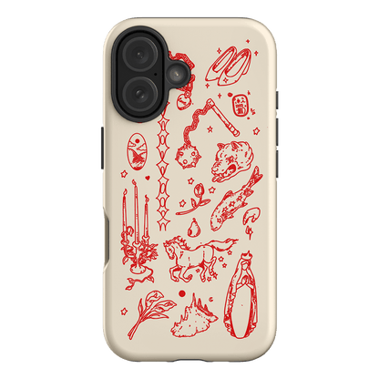 Dreamcore Cream Printed Phone Cases iPhone 16 / Armoured by Easty Beasty - The Dairy