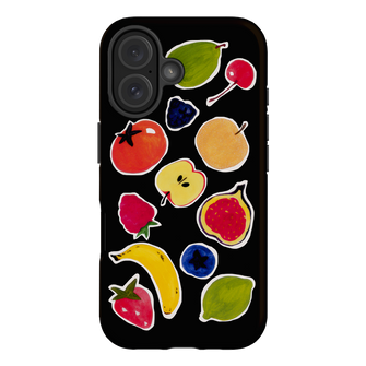 Fruit Stickers Printed Phone Cases iPhone 16 / Armoured by Studio Bon - The Dairy