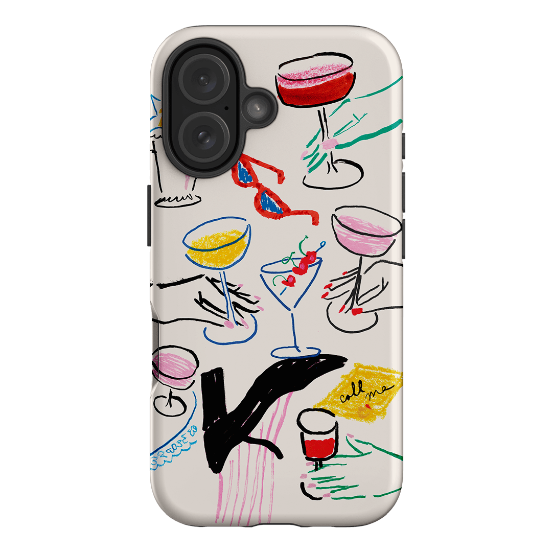 Girls Night Out Printed Phone Cases iPhone 16 / Armoured by Phthalo Ruth - The Dairy