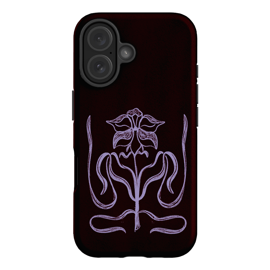 Growth Burgundy Printed Phone Cases by The Dairy - The Dairy