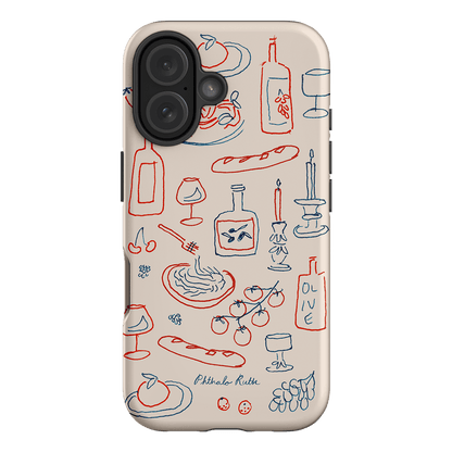 Italian Fare Printed Phone Cases iPhone 16 / Armoured by Phthalo Ruth - The Dairy