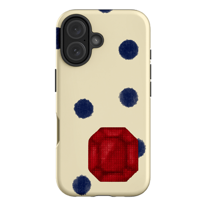 January Garnet Printed Phone Cases iPhone 16 / Armoured by Joiana - The Dairy