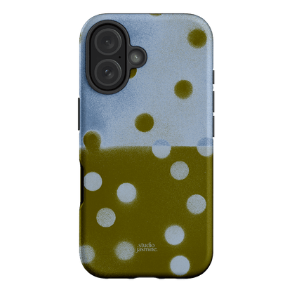 Lake Polka Dot Printed Phone Cases iPhone 16 / Armoured by Jasmine Dowling - The Dairy
