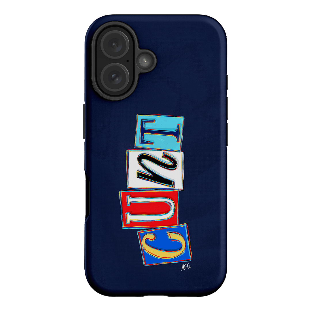 Lil Cnts Blue Printed Phone Cases iPhone 16 / Armoured by Margarbs Art - The Dairy