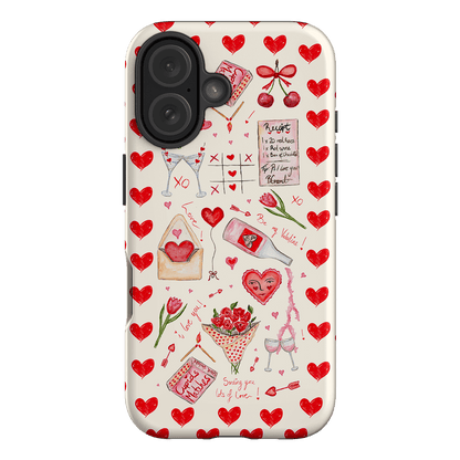 Love Note Printed Phone Cases iPhone 16 / Armoured by BG. Studio - The Dairy