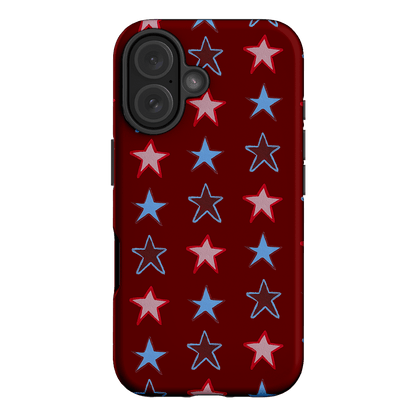 Lucky Stars Rouge Printed Phone Cases iPhone 16 / Armoured by BG. Studio - The Dairy