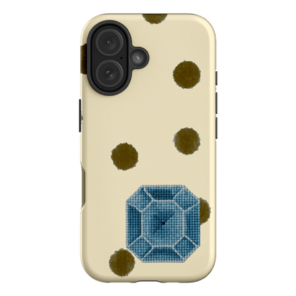 March Aquamarine Printed Phone Cases iPhone 16 / Armoured by Joiana - The Dairy